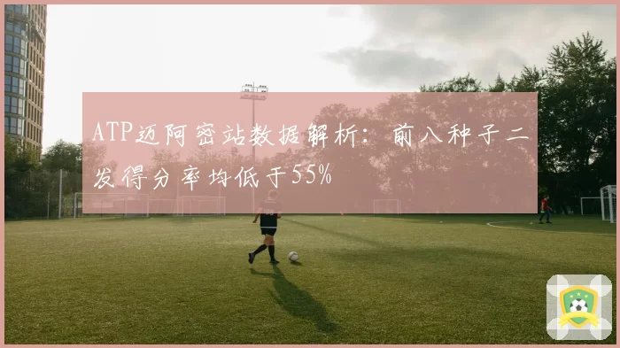 ATP迈阿密站数据解析:前八种子二发得分率均低于55%